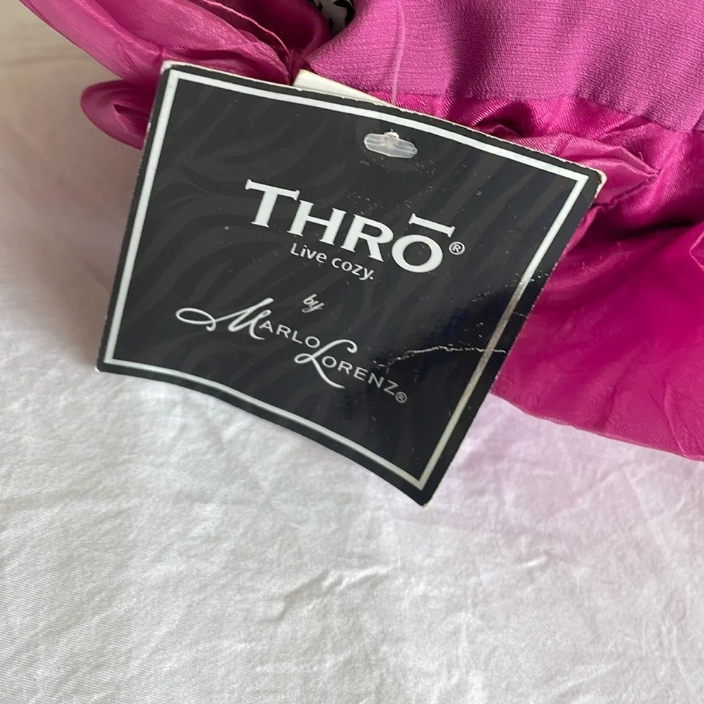 Luxurious Pink Decorative Pillow